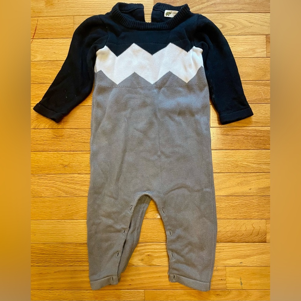Monica + Andi Sweater Onesie Size 18m